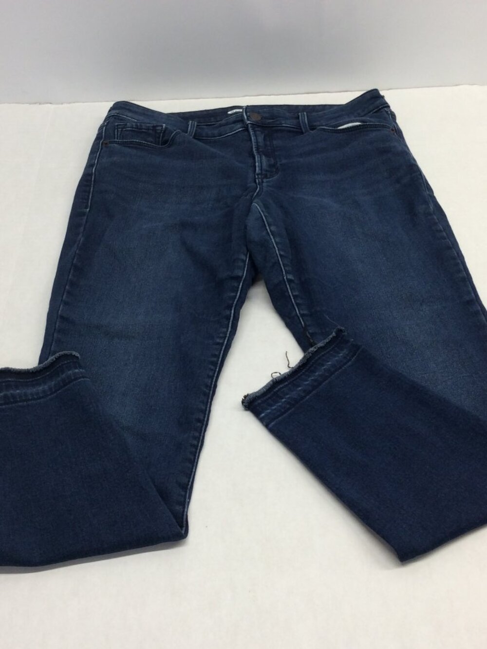 Old Navy Rockstar Super Skinny Jeans Built-in Warm Blue Size 8
